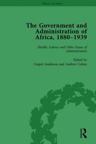 Kniha Government and Administration of Africa, 1880-1939 Vol 5 Casper Anderson