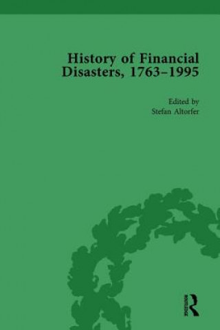 Kniha History of Financial Disasters, 1763-1995 Vol 1 Mark Duckenfield