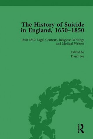 Kniha History of Suicide in England, 1650-1850, Part II vol 7 Kelly McGuire