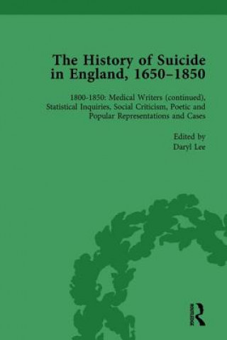 Kniha History of Suicide in England, 1650-1850, Part II vol 8 Kelly McGuire