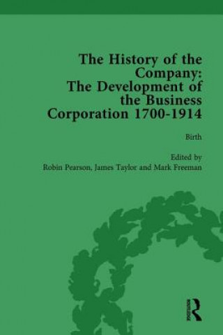 Kniha History of the Company, Part I Vol 1 Robin Pearson