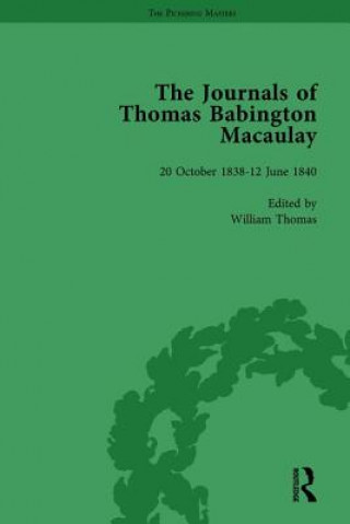 Buch Journals of Thomas Babington Macaulay Vol 1 William Thomas