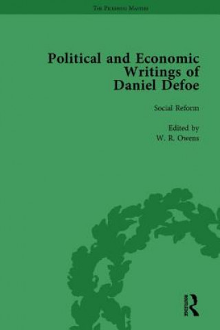 Carte Political and Economic Writings of Daniel Defoe Vol 8 W. R. Owens