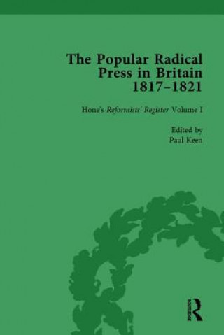 Carte Popular Radical Press in Britain, 1811-1821 Vol 1 Paul Keen