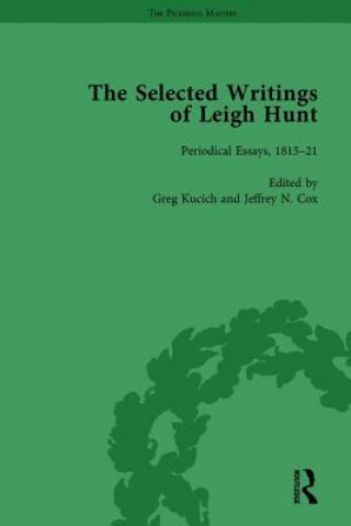 Carte Selected Writings of Leigh Hunt Vol 2 Robert Morrison