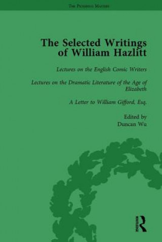 Kniha Selected Writings of William Hazlitt Duncan Wu