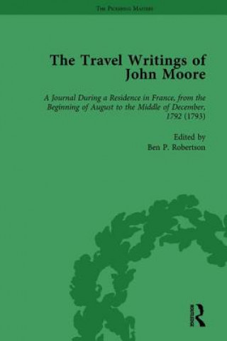 Buch Travel Writings of John Moore Vol 3 Ben P. Robertson