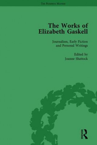 Kniha Works of Elizabeth Gaskell, Part I Vol 1 Joanne Shattock