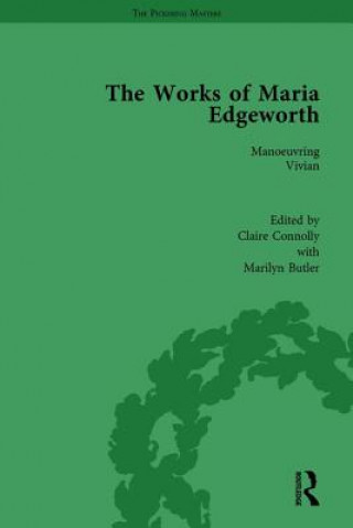 Kniha Works of Maria Edgeworth, Part I Vol 4 Marilyn Butler