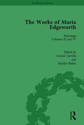 Książka Works of Maria Edgeworth, Part I Vol 7 Marilyn Butler