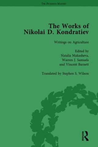 Livre Works of Nikolai D Kondratiev Vol 3 Natalia Makasheva