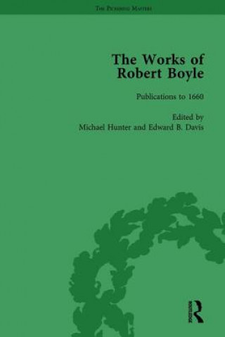 Książka Works of Robert Boyle, Part I Vol 1 Michael Hunter