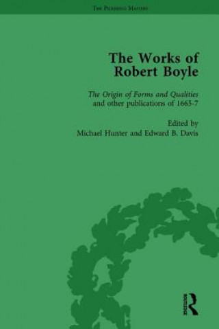 Könyv Works of Robert Boyle, Part I Vol 5 Michael Hunter