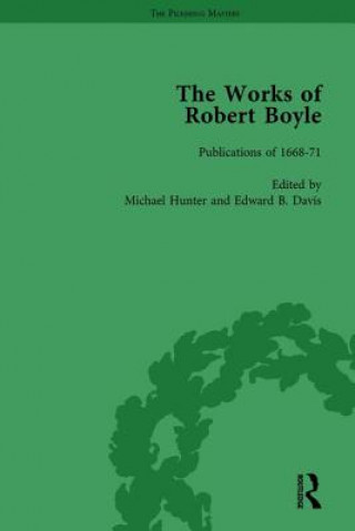 Kniha Works of Robert Boyle, Part I Vol 6 Michael Hunter