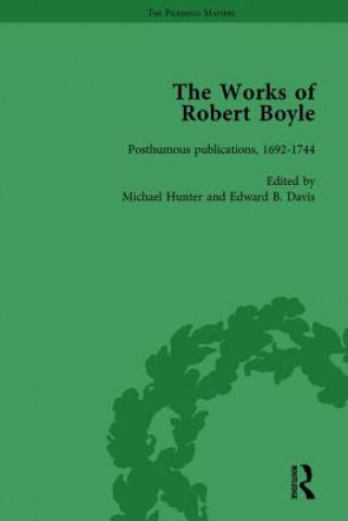 Könyv Works of Robert Boyle, Part II Vol 5 Michael Hunter