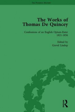 Carte Works of Thomas De Quincey, Part I Vol 2 Barry Symonds