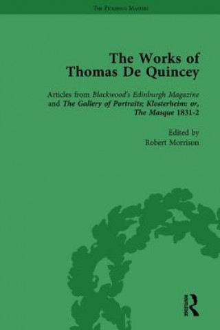 Buch Works of Thomas De Quincey, Part II vol 8 Barry Symonds