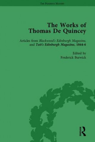 Kniha Works of Thomas De Quincey, Part III vol 15 Barry Symonds