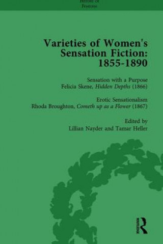 Książka Varieties of Women's Sensation Fiction, 1855-1890 Vol 4 Andrew Maunder