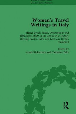 Knjiga Women's Travel Writings in Italy, Part I Vol 3 Stephen Bending