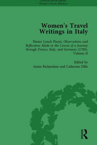 Książka Women's Travel Writings in Italy, Part I Vol 4 Stephen Bending