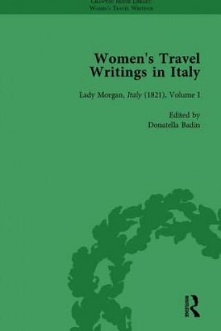 Kniha Women's Travel Writings in Italy, Part II vol 6 Jennie Batchelor
