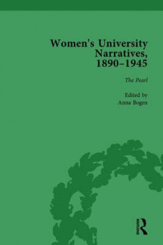 Livre Women's University Narratives, 1890-1945, Part I Vol 4 Anna Bogen