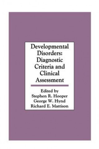 Book Developmental Disorders Stephen R. Hooper