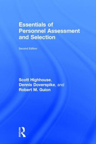 Livre Essentials of Personnel Assessment and Selection Scott Highhouse