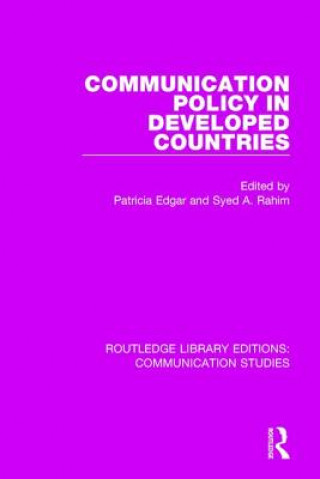 Livre Communication Policy in Developed Countries 