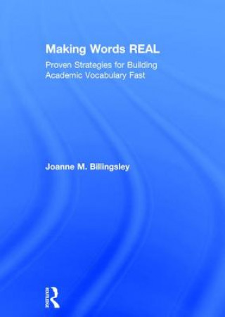 Kniha Making Words REAL Joanne Billingsley