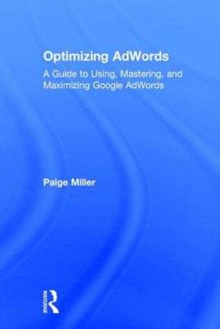 Livro Optimizing AdWords Paige Miller