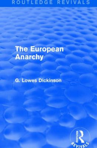 Carte European Anarchy G. Lowes Dickinson