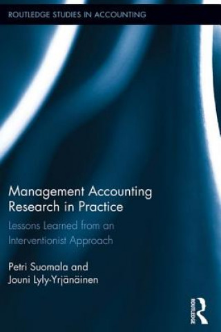 Kniha Management Accounting Research in Practice Petri Suomala