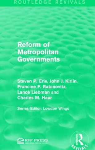 Book Reform of Metropolitan Governments Steven P. Erie