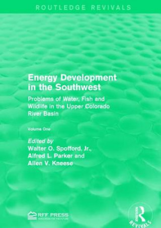 Kniha Energy Development in the Southwest 