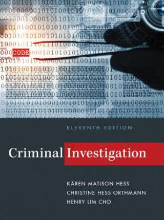 Kniha Criminal Investigation Christine Hess Orthmann