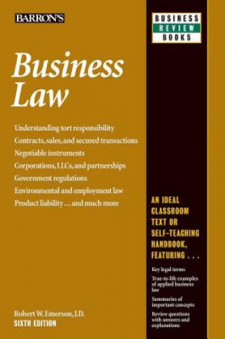 Книга Business Law Robert W. Emerson