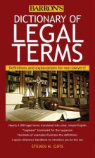 Könyv Dictionary of Legal Terms Steven H. Gifis