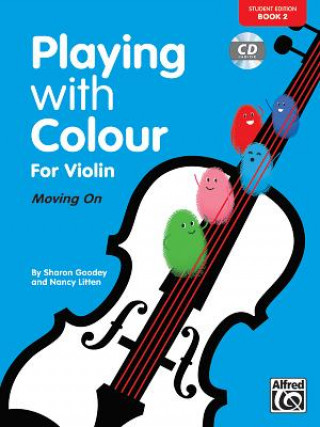 Kniha PLAYING WITH COLOUR FOR VIOLIN BOOK 2 NANCY LITTEN