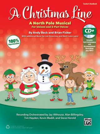 Carte CHRISTMAS LINE BOOK AND CD Andy Beck