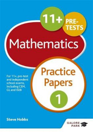 Könyv 11+ Maths Practice Papers 1 Steve Hobbs