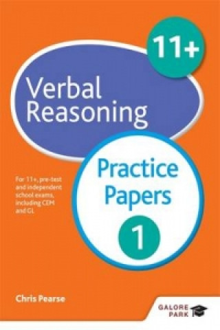 Libro 11+ Verbal Reasoning Practice Papers 1 Chris Pearse