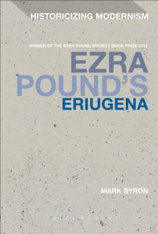 Libro Ezra Pound's Eriugena Mark Byron