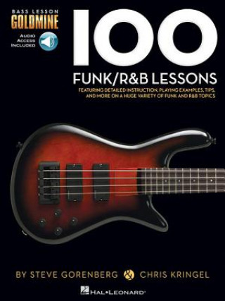 Könyv 100 Funk/R&B Lessons Steve Gorenberg