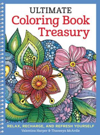 Kniha Ultimate Coloring Book Treasury Valentina Harper