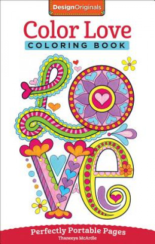 Kniha Color Love Coloring Book Thaneeya McArdle