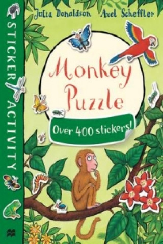 Kniha Monkey Puzzle Sticker Book Julia Donaldson