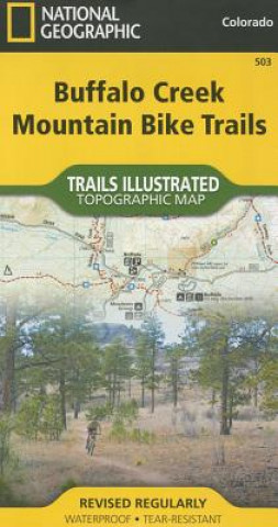 Tiskovina Buffalo Creek Mountain Bike Trails National Geographic Maps