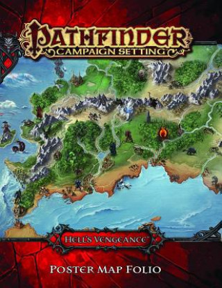 Joc / Jucărie Pathfinder Campaign Setting: Hell's Rebels Poster Map Folio Paizo Staff